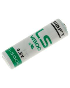 LS14500 Saft  Lithium Saft 3,60V/2,60Ah/9,40Wh