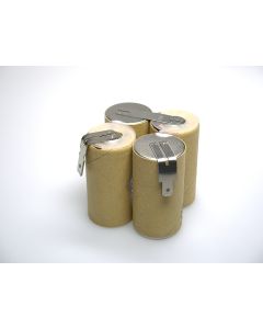 Ersatzakku zum Selbsteinbau für Moulinex Agilo 4.8V CS336R / D-SC1400PR / P-130SCR