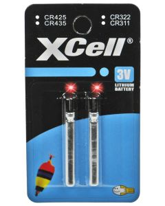 CR435 XCell 2er Blister Lithium 3,00V/48mAh/0,14Wh