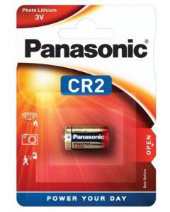 CR2 Panasonic Lithium 3,00V/850mAh 1er-Blister