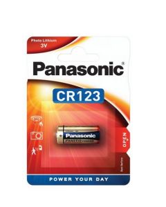 123A Panasonic Lithium 3,00V/1400mAh im Einzelblister