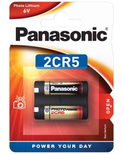 2CR5L/1BP  Panasonic Lithium 6,0V/1400mAh 