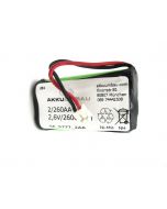 Ersatzakku für Dentsply Sirona Propex 2 SMARTLITE CURER 2,4V Ni-MH mit Stecker