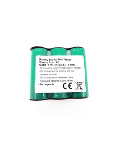 Ersatzakku für Wolf Grass Shears Accu 45 7084000 Serie B-D (2005) u.a.