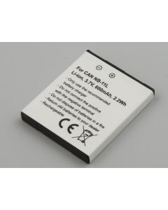 Ersatzakku für CANON IXUS 125 HS, IXUS 132 u.a.