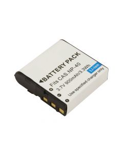 Ersatzakku für Casio NP-40, BENQ DC P500, E520, E520+, E610 u.a.