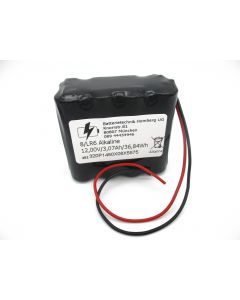 Ersatzbatterieblock Alkaline 12V/3,13Ah 08Z14500-0103, 720P1450x08x5575, 8EN91