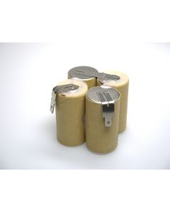 Ersatzakku zum Selbsteinbau für Moulinex Agilo 4.8V CS336R / D-SC1400PR / P-130SCR