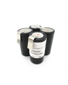 Ersatzakku zum Selbsteinbau für Metabo BAK 50 R+L / SAK 50 R+L, 52455386000, 83339252000 und andere