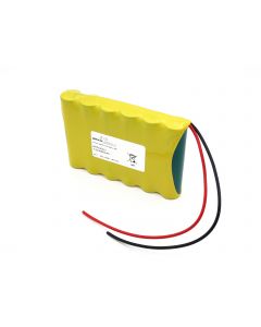 Ersatzakku zum Selbsteinbau für RiserBond 1205CXA Ni-MH 7,2V/4,0Ah mit PTC