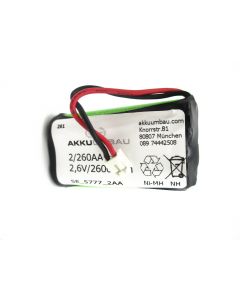 Ersatzakku für Dentsply Sirona Propex 2 SMARTLITE CURER 2,4V Ni-MH mit Stecker